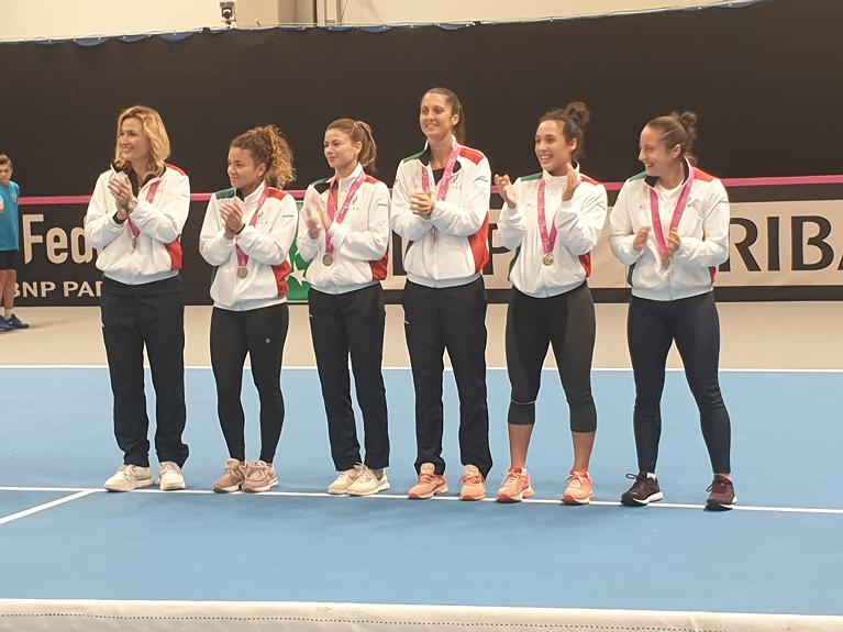 Fed Cup 2020: la squadra azzurra premiata a Tallinn