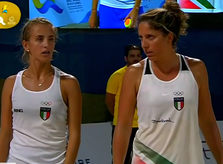 Flaminia Daina e Nicole Nobile Oro ai World Beach Games in Qatar 2019