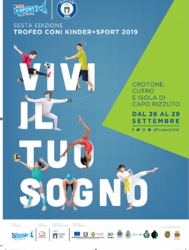 Locandina finali Trofeo Kinder