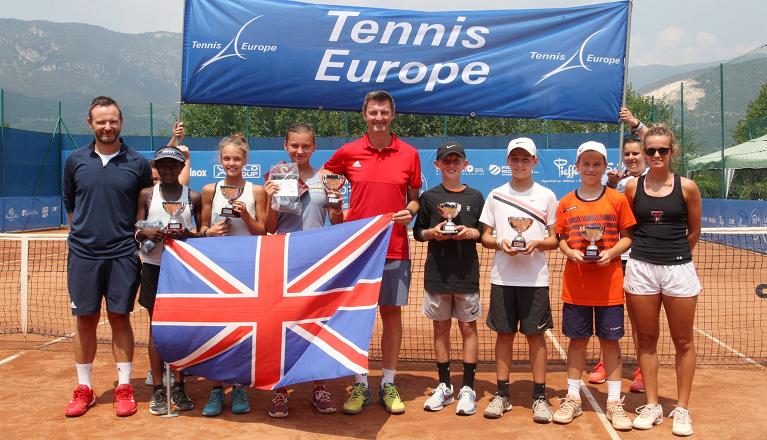 Le squadre under 12 della Gran Bretagna nell'edizione 2018