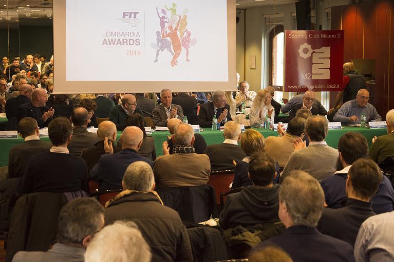 Il presidente della FIT Lombardia all'ultima assemblea