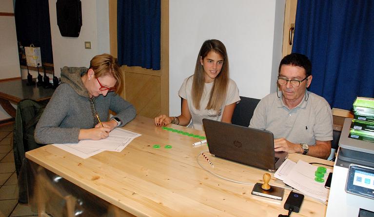 Ellis Kasslatter, Verena Hofer e Pier Luigi Grana