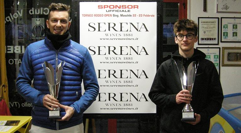 La premiazione dei due finalisti