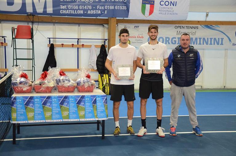vincitori doppio maschile memorial minini 2019 Vavassori-Tomasetto