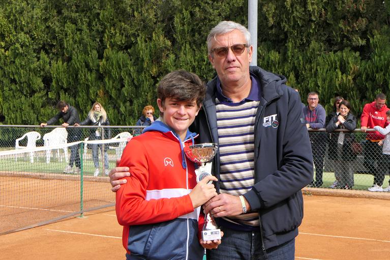 Antonio Vernò (CT Barletta), vincitore categoria under 16 maschile