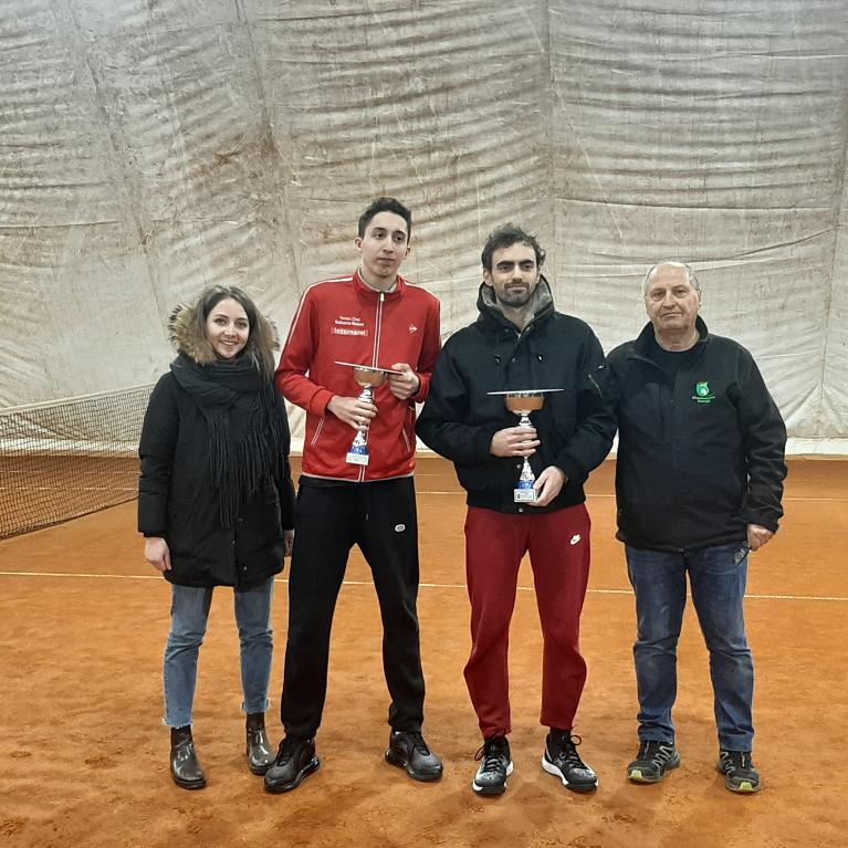  I finalisti del torneo di terza di Capodanno a Pergine 