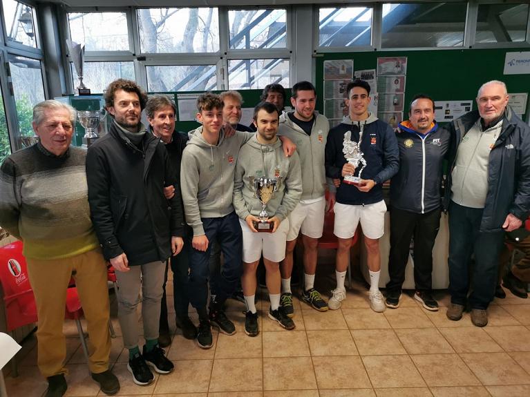 La premiazione della Nuova Casale maschile