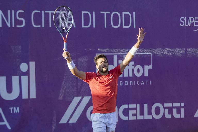 Bernabe Zapata Miralles al challenger di Todi 2020