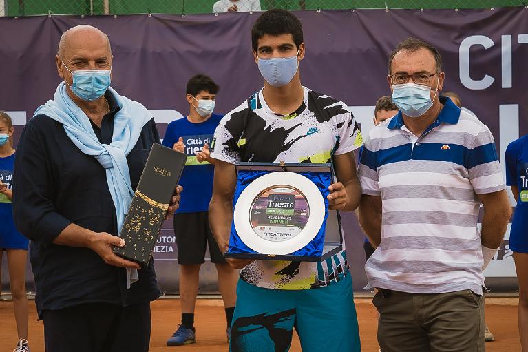 Carlos Alcaraz vince il challenger di Trieste 2020