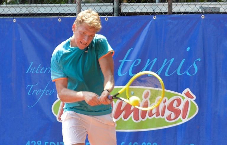Il rovescio di Jacopo Berrettini a Manerbio