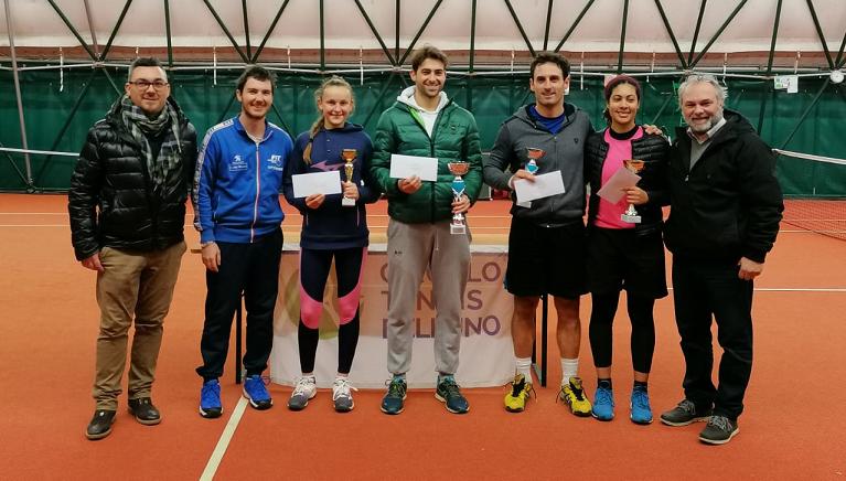 La premiazione del Rodeo al Tc Belluno