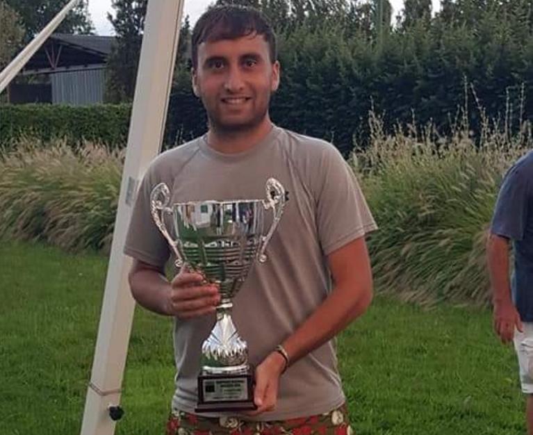 Cesare Gagliardi, campione regionale di terza categoria in Abruzzo