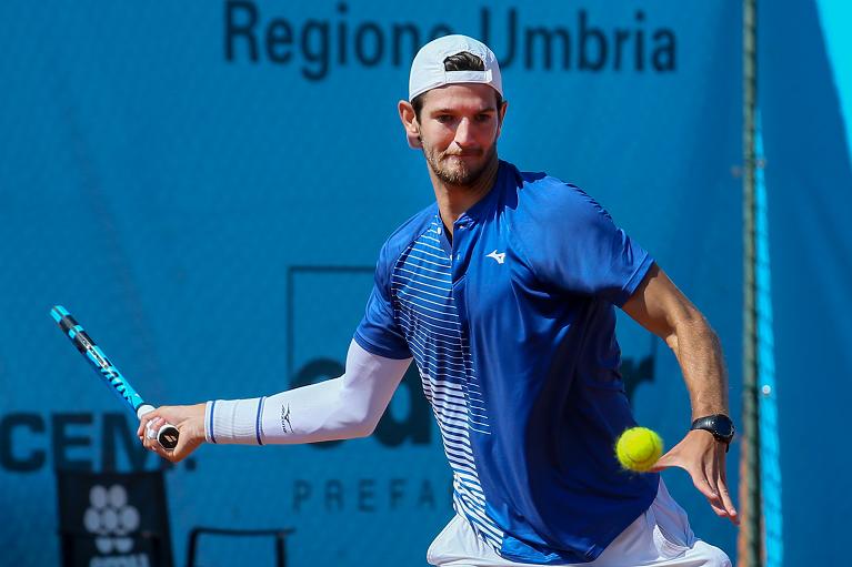 Andrea Vavassori in azione agli Assoluti a Todi