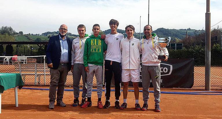 I ragazzi dell'EUR Sporting Club in trionfo sui campi dello Sporting Club Sassuolo