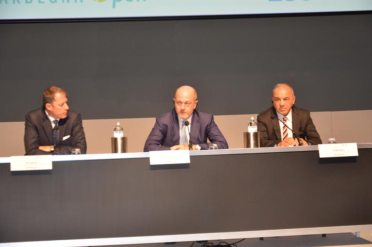 La presentazione del Sardegna Open 2020