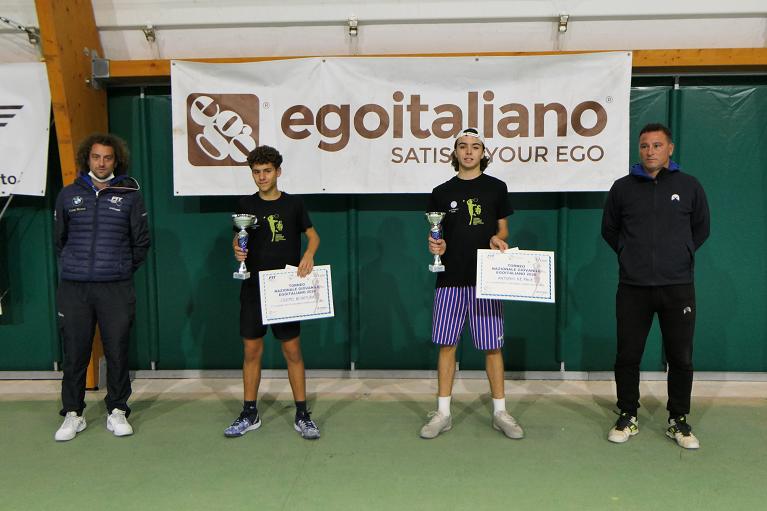 Premiazioni categoria under 16 maschile