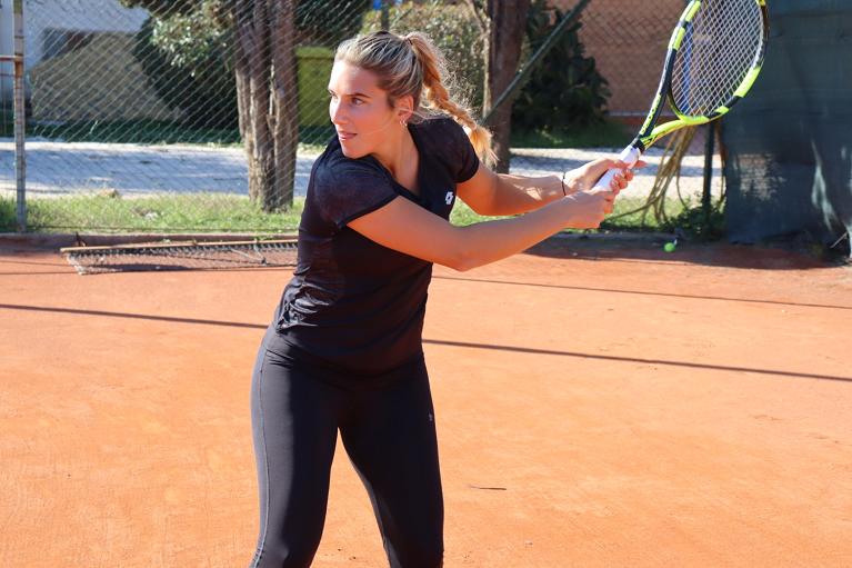 Deborah Chiesa in allenamento - Foto Alessandro Nizegorodcew