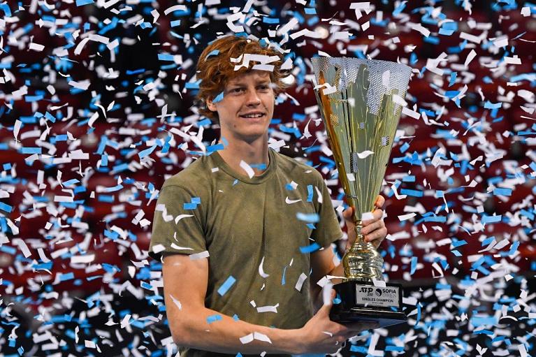 Jannik Sinner premiato a Sofia
