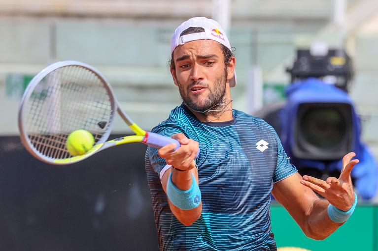 Il diritto di Matteo Berrettini (foto Sposito)