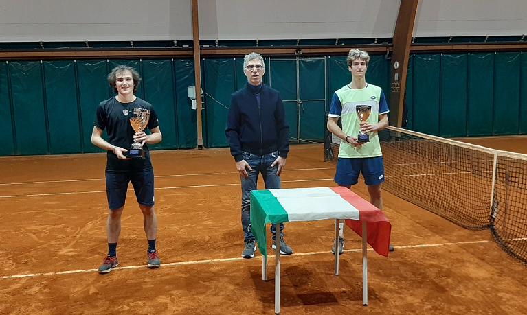 Mattia Bellucci e Michele Vianello premiazione Open Riccione