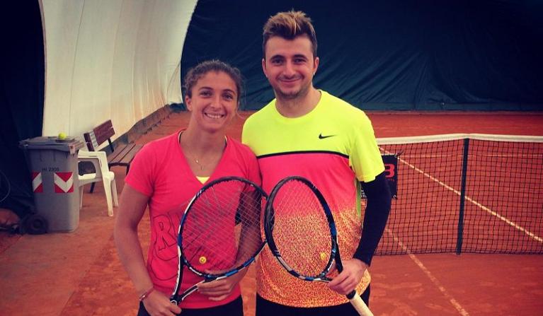 Sara Errani e il fratello Davide