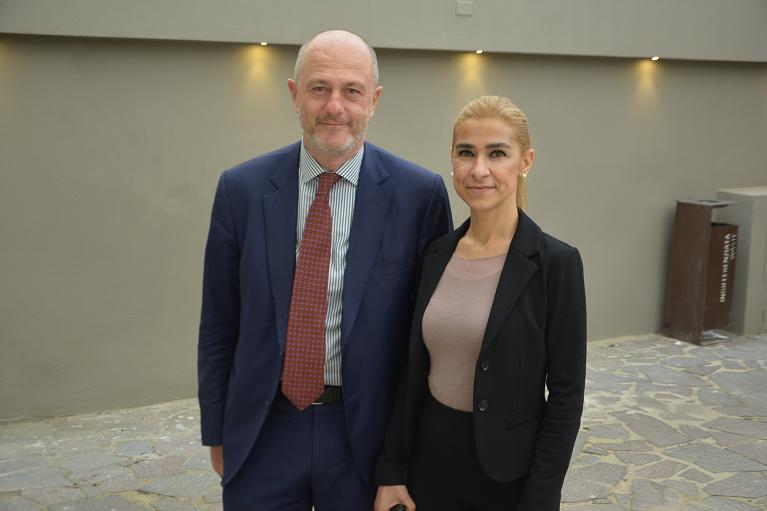 Angelo Binaghi e Daniele Congia