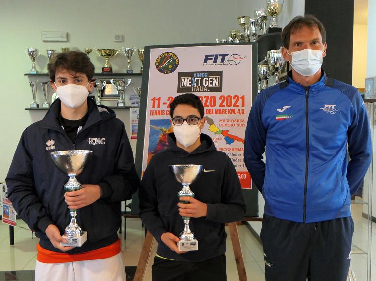 Alessandro Mondazzzi, Paolo Laviola e il maestro Antonio Rubino