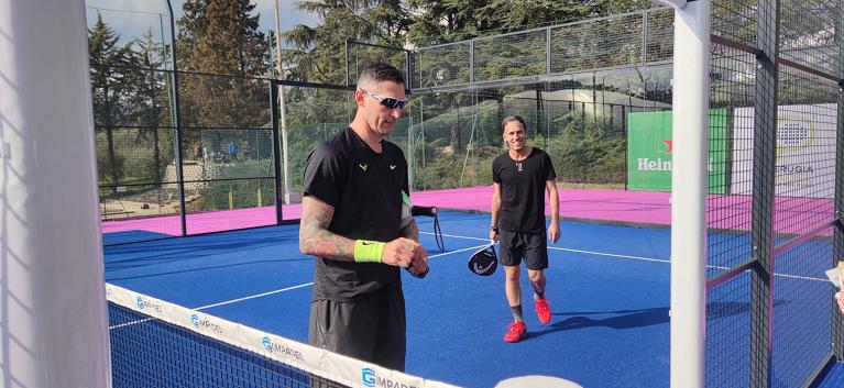 Marco Materazzi e Lorenzo Tarpani