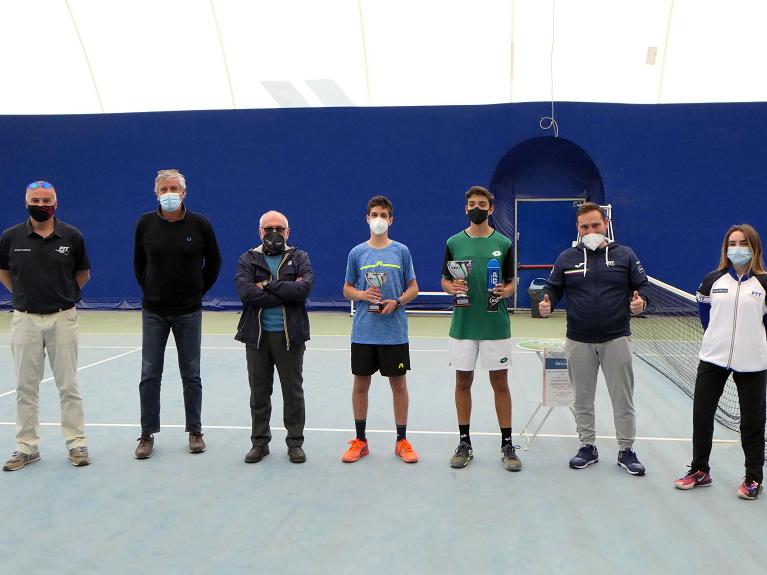 Premiazioni finale maschile