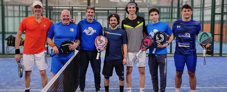 Atleti Padel Club Riccione al centro Sane Madrid