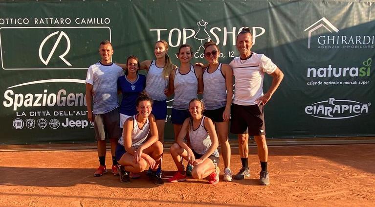 Confermata la tradizione vincente della squadra femminile del TC Pegli.