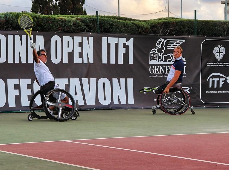 Sardinia Open 2019: Stephane Houdet e Nicolas Peifer