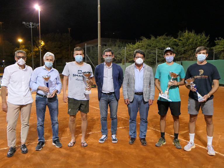 Premiazione dei finalisti di 2ª  e 3ª categoria maschile