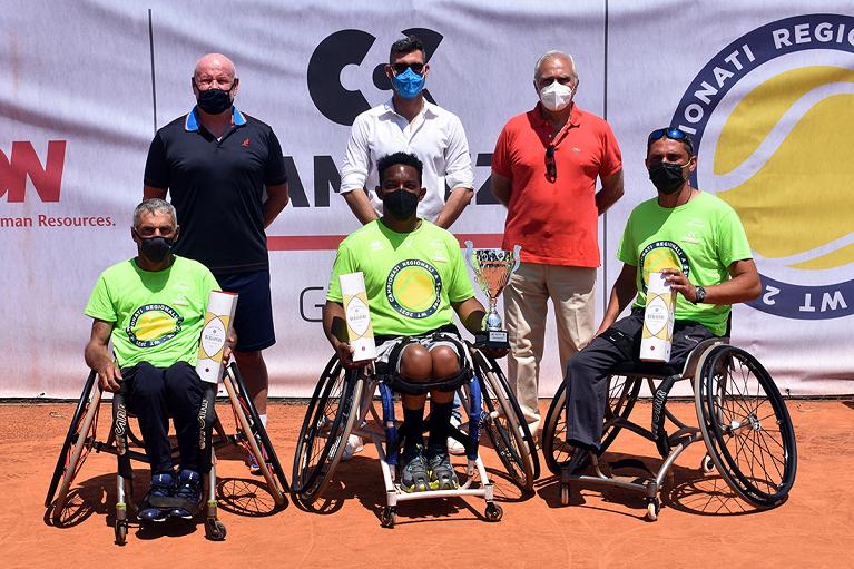 premiazione campionati regionali lombardi wheelchair 2021