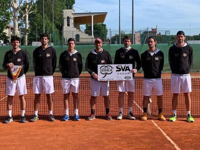 Circolo Tennis Zavaglia Ravenna promosso in B1 maschile