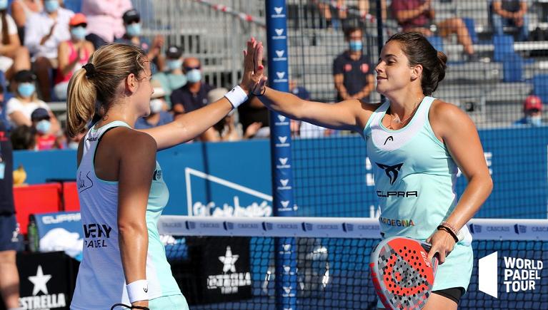 Ariana Sánchez e Paula Josemaría vincono Master Cascais