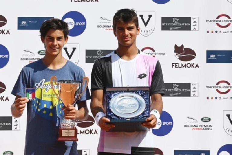 Premiazione campionati italiani under 16 maschili a Bologna
