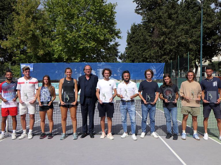 La premiazione al CT Gravina