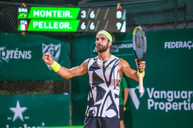 Andrea Pellegrino esulta challenger Lisbona