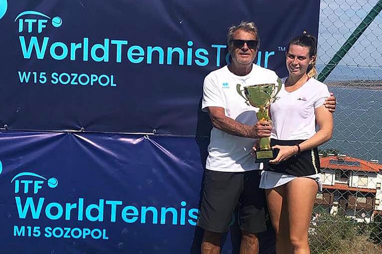 Massimo Vianello e Chiara Catini titolo ITF Sozopol