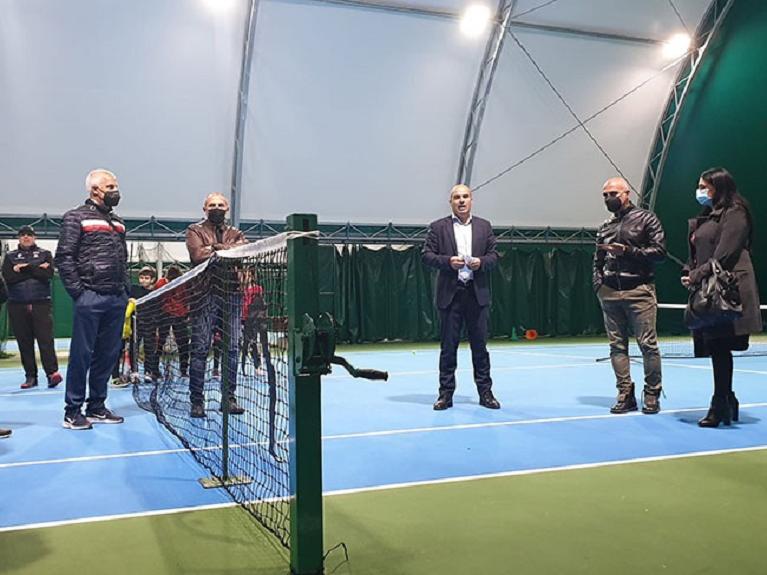 Inaugurazione rifacimento campi coperti TC Porto Torres 2021
