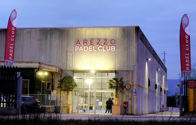 Arezzo Padel Club esterno