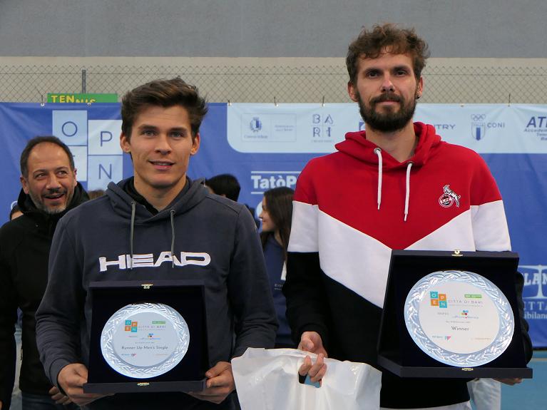 Daniel Masur e Oscar Otte al Challenger di Bari