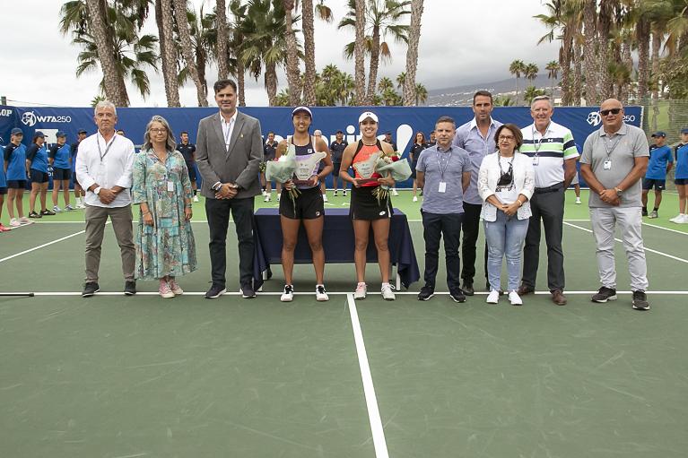 La premiazione del WTA Tenerife Ladies Open 2021