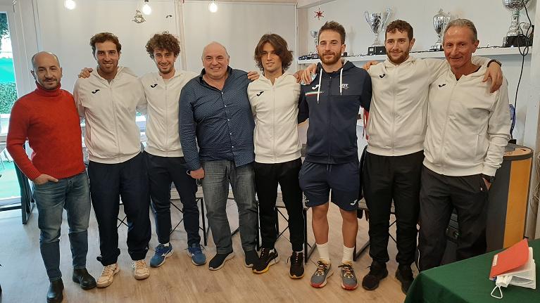 Squadra A2 maschile Tennis Club Viserba