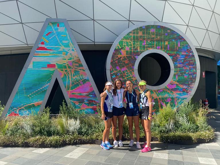 Le azzurrine a Melbourne