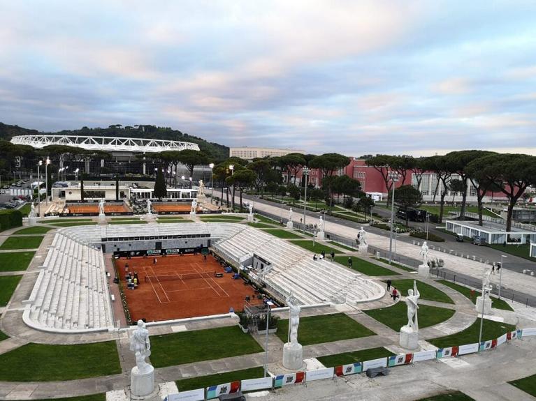 L'impianto del Foro Italico (foto Sposito)