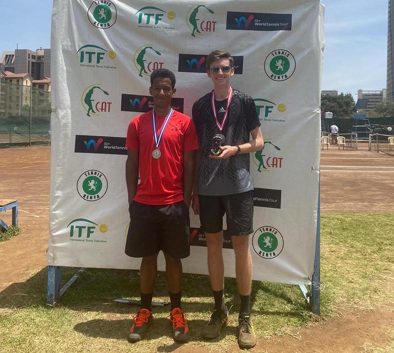Daniel Clivio premiazione ITF Junior Nairobi