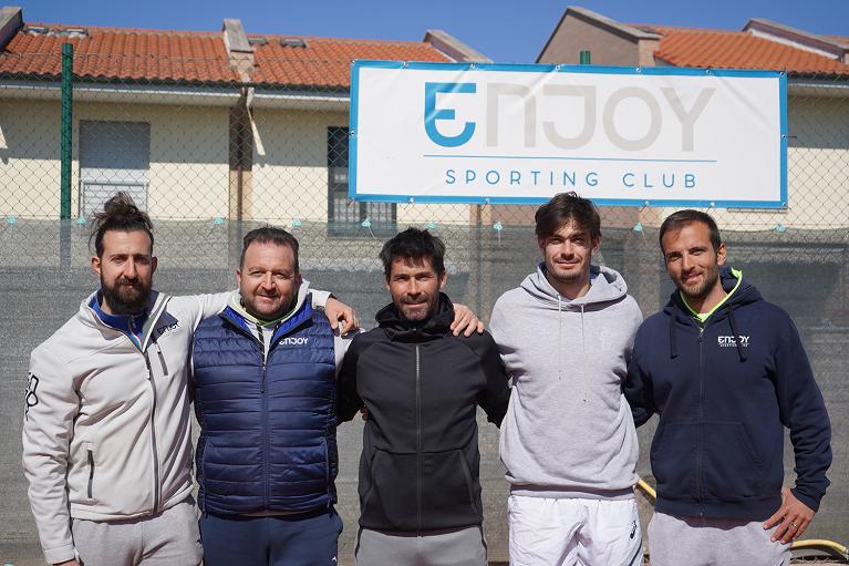 Giulio Zeppieri all'Enjoy Sporting Club