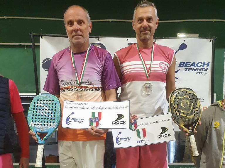 Alessio Chiodioni e Marco Montanari assoluti senior indoor